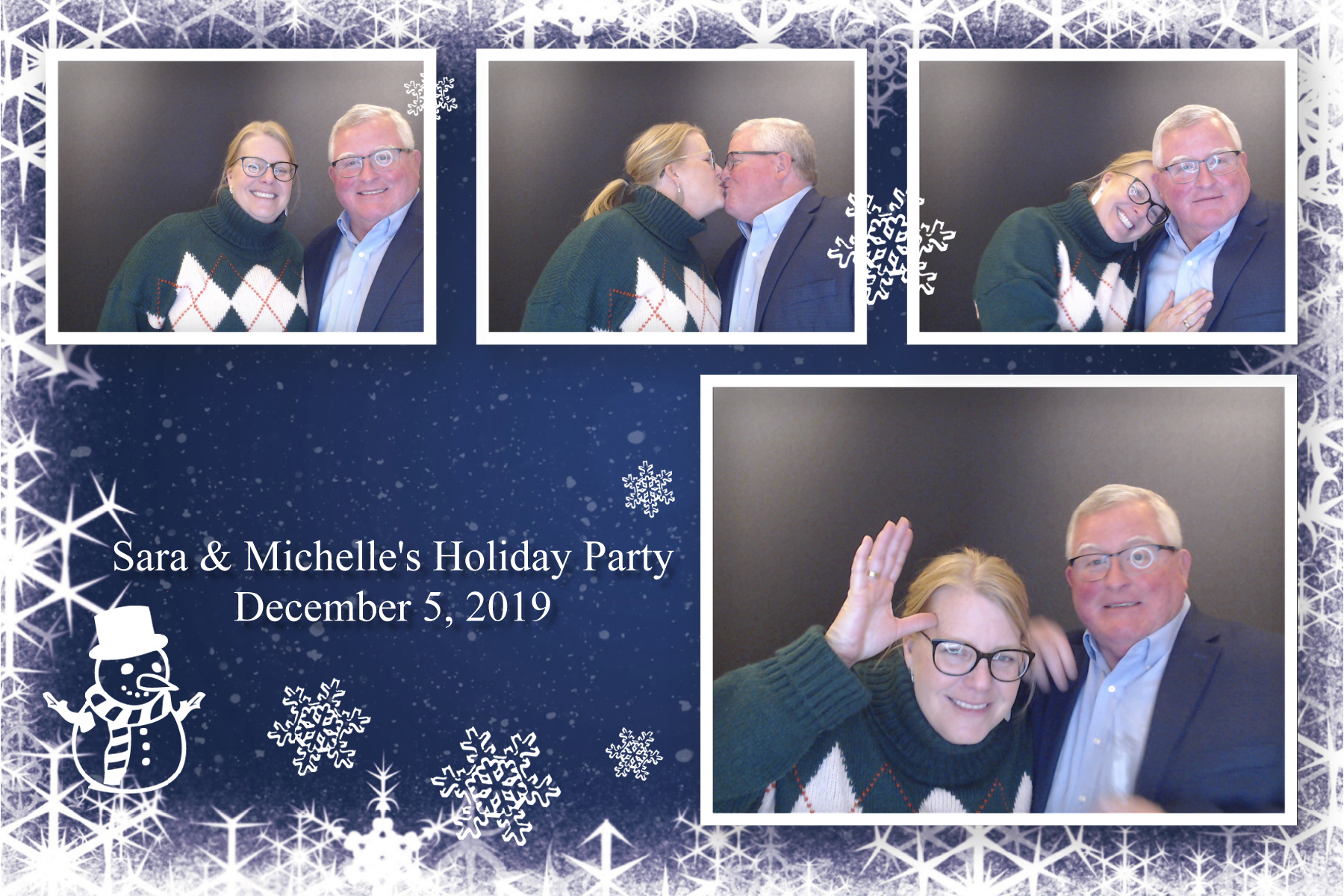 Sara & Michelle's Holiday Party  | View more photos from the event at gallery.saycheesephotobooth.com/u/SayCheesePhotoBooth/Sara-Michelles-Holiday-Party