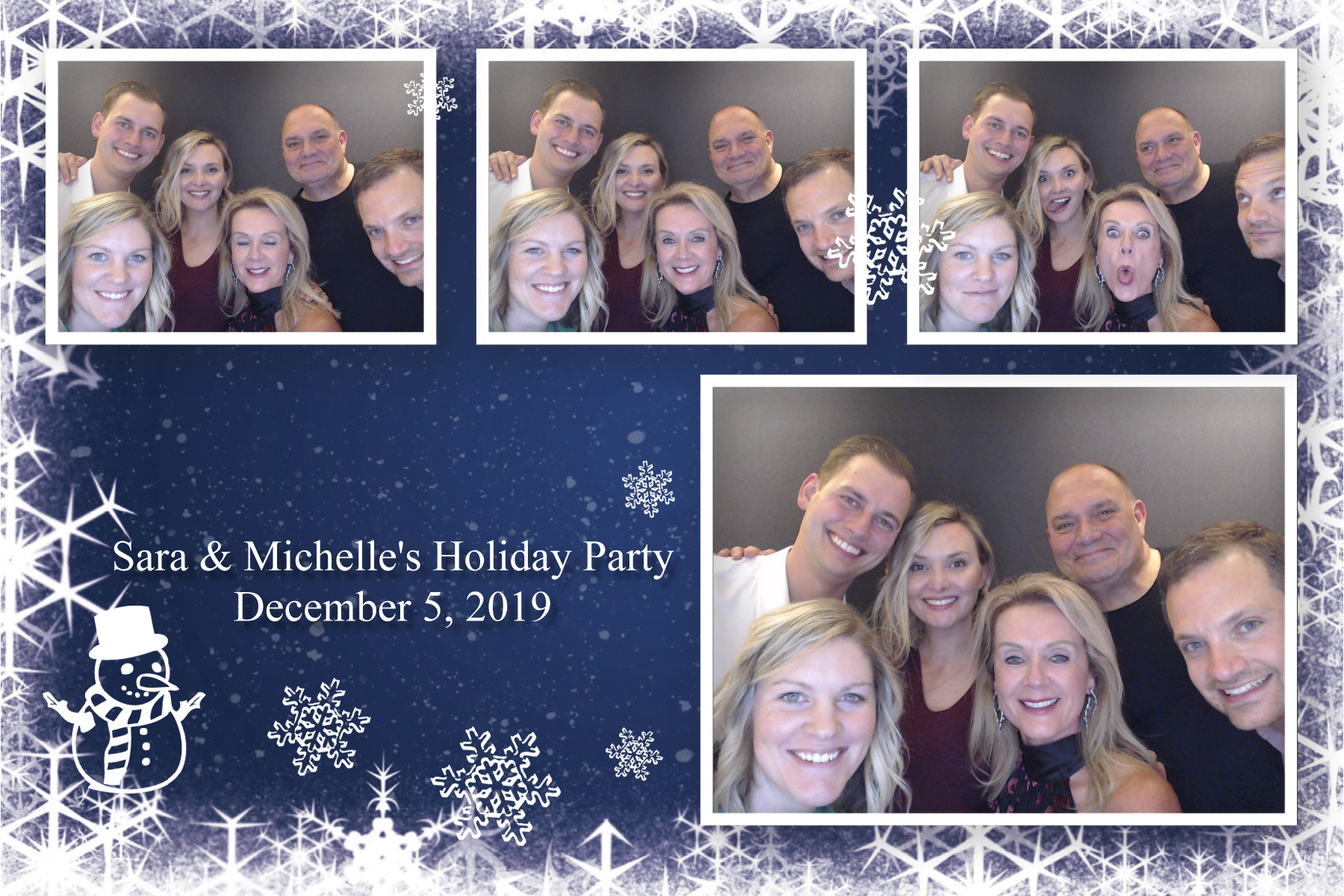 Sara & Michelle's Holiday Party  | View more photos from the event at gallery.saycheesephotobooth.com/u/SayCheesePhotoBooth/Sara-Michelles-Holiday-Party