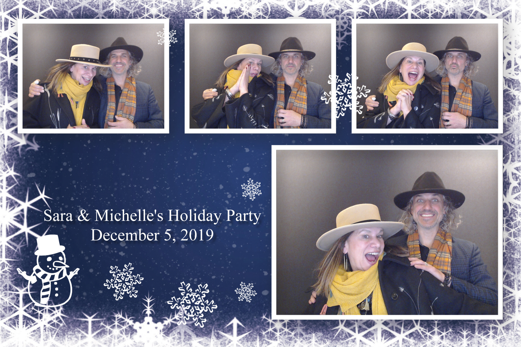 Sara & Michelle's Holiday Party  | View more photos from the event at gallery.saycheesephotobooth.com/u/SayCheesePhotoBooth/Sara-Michelles-Holiday-Party