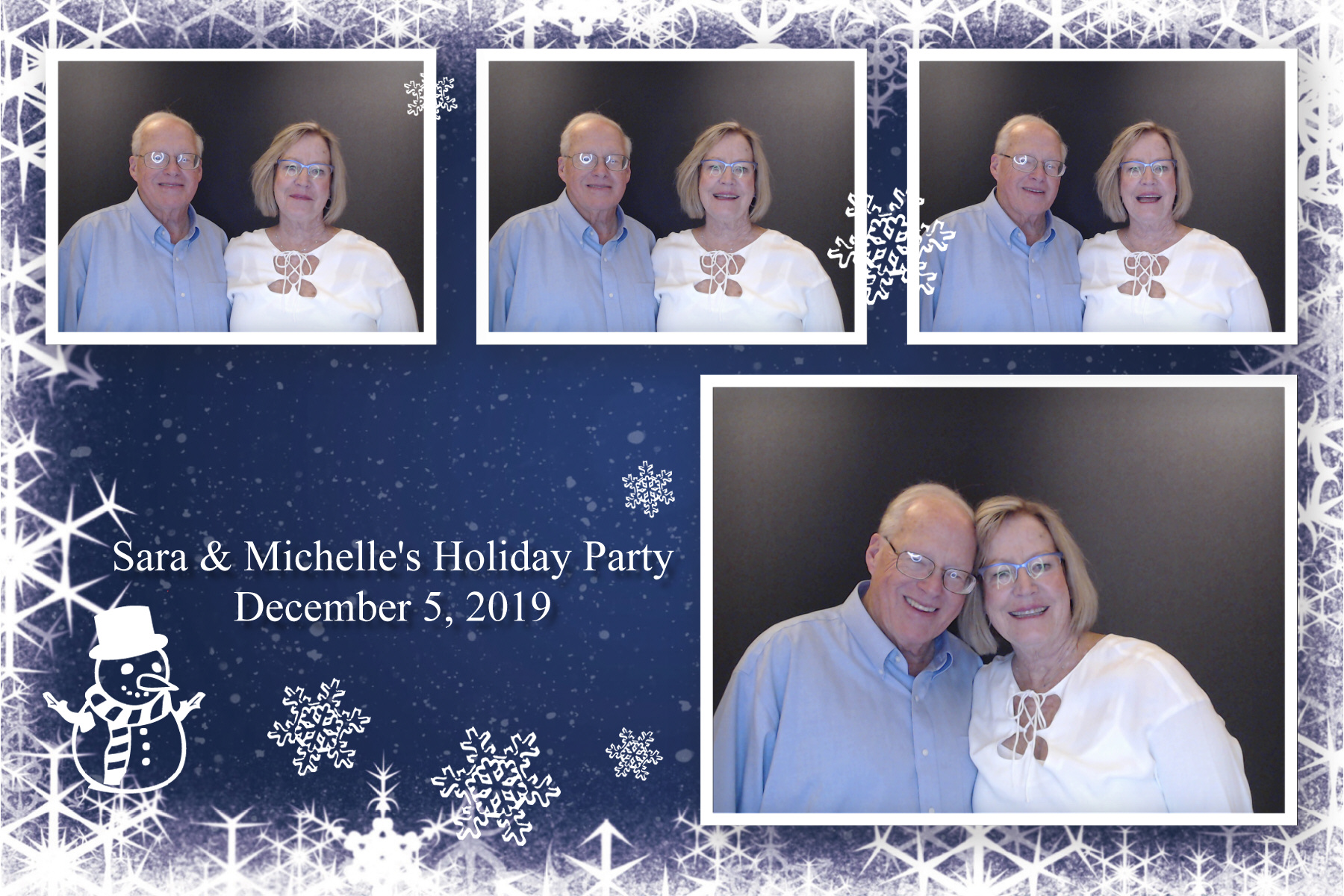 Sara & Michelle's Holiday Party  | View more photos from the event at gallery.saycheesephotobooth.com/u/SayCheesePhotoBooth/Sara-Michelles-Holiday-Party