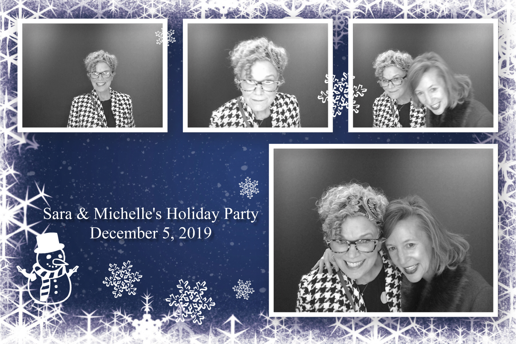 Sara & Michelle's Holiday Party  | View more photos from the event at gallery.saycheesephotobooth.com/u/SayCheesePhotoBooth/Sara-Michelles-Holiday-Party