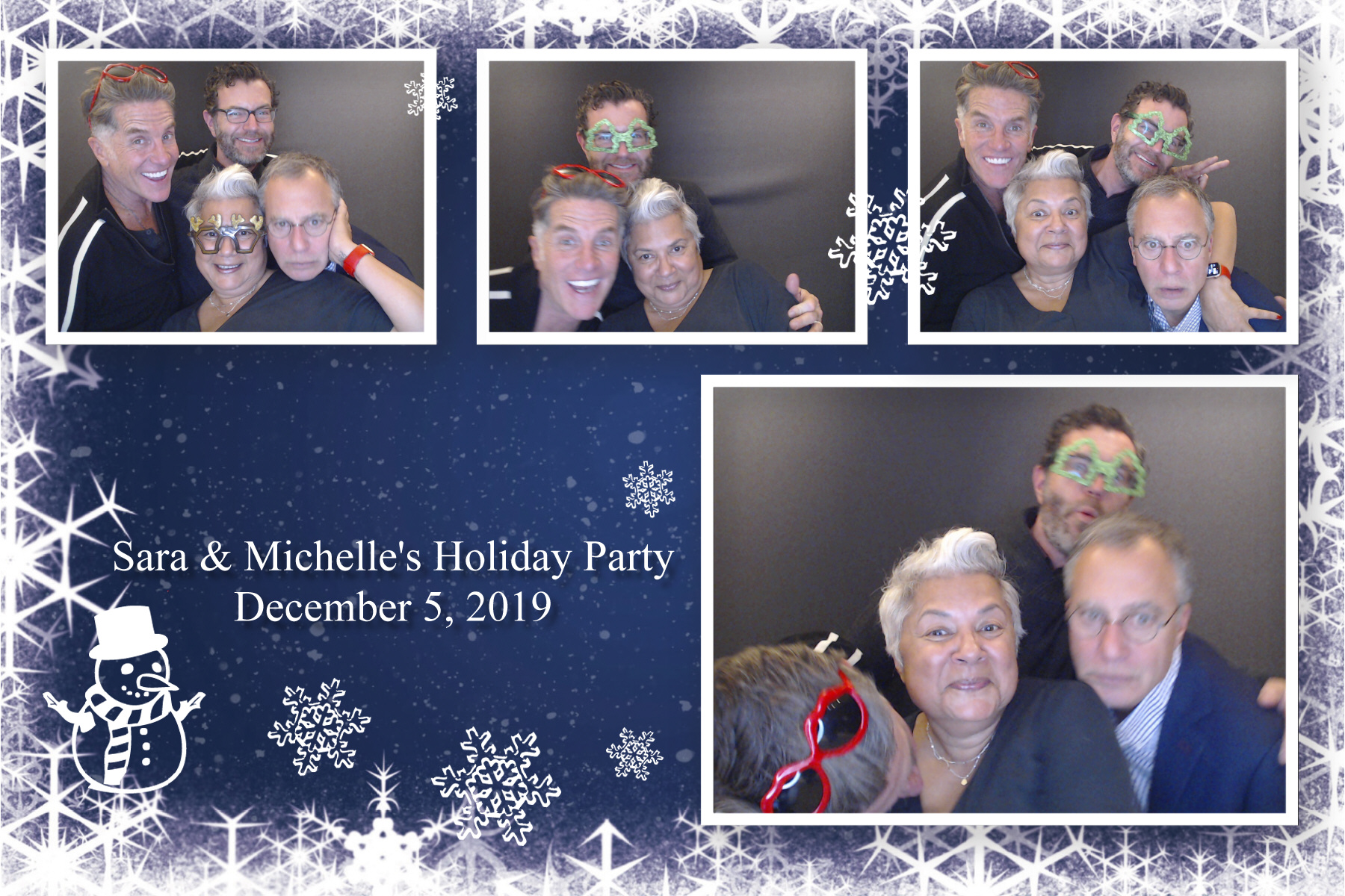 Sara & Michelle's Holiday Party  | View more photos from the event at gallery.saycheesephotobooth.com/u/SayCheesePhotoBooth/Sara-Michelles-Holiday-Party