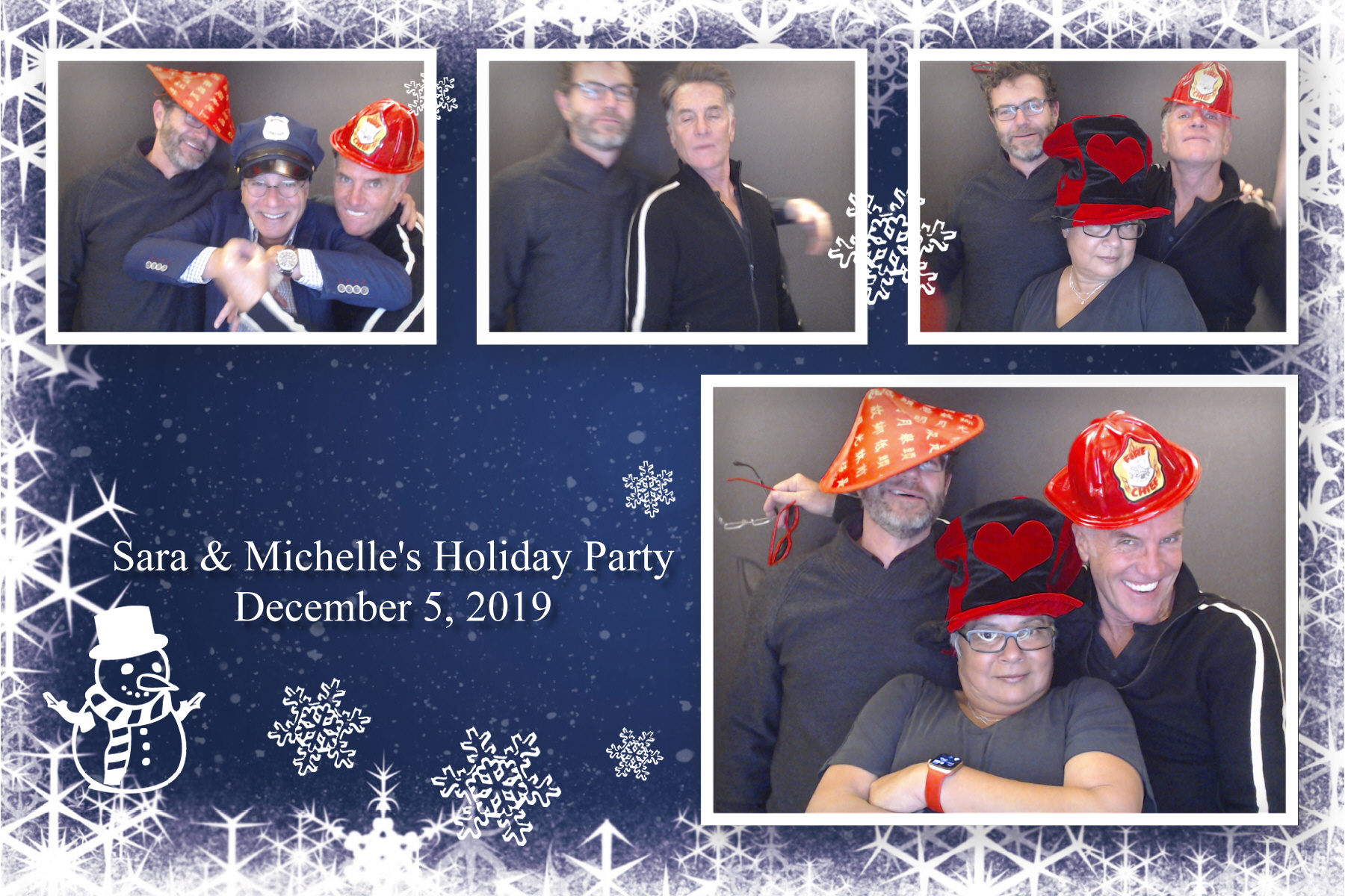 Sara & Michelle's Holiday Party  | View more photos from the event at gallery.saycheesephotobooth.com/u/SayCheesePhotoBooth/Sara-Michelles-Holiday-Party