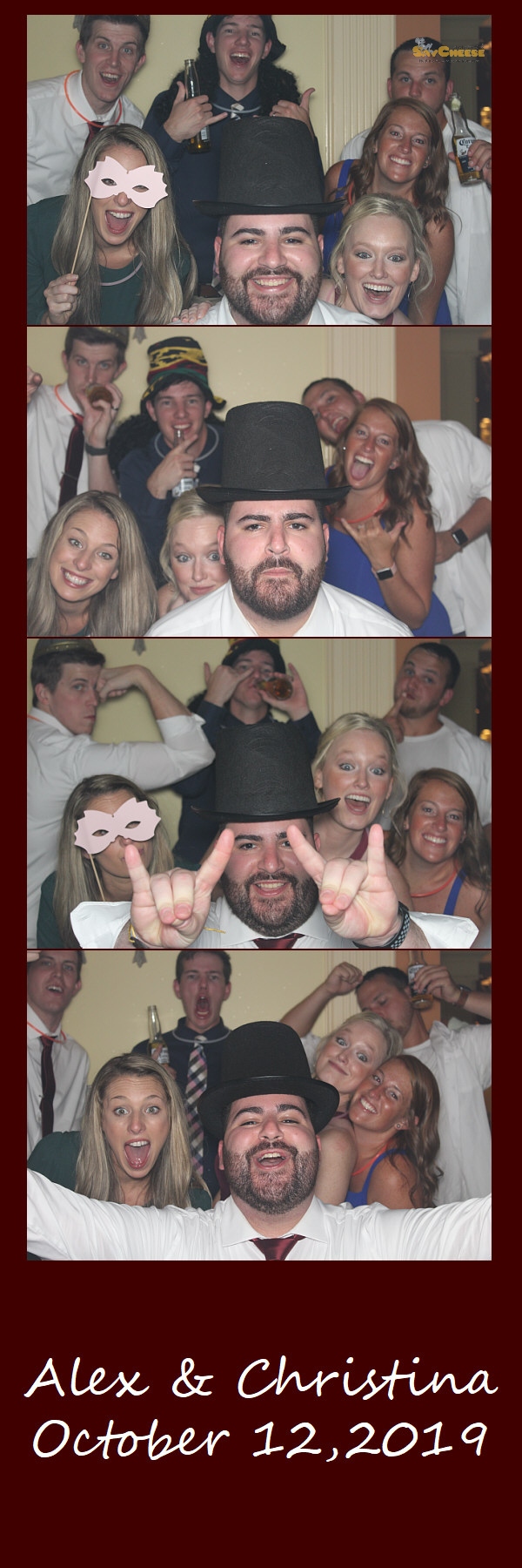 Scheisler Wedding  | View more photos from the event at gallery.saycheesephotobooth.com/u/SayCheesePhotoBooth/Scheisler-Wedding
