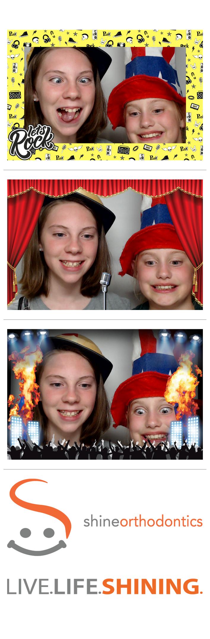 Shine Orthodontics | View more photos from the event at gallery.saycheesephotobooth.com/u/SayCheesePhotoBooth/Shine-Orthodontics