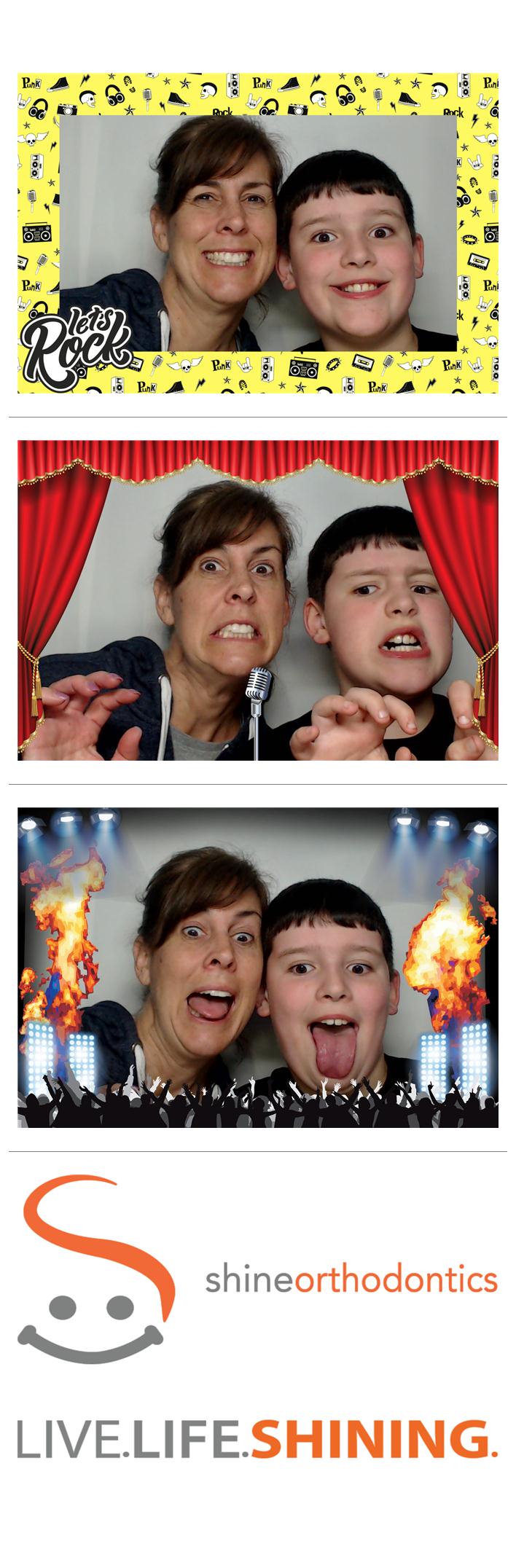 Shine Orthodontics | View more photos from the event at gallery.saycheesephotobooth.com/u/SayCheesePhotoBooth/Shine-Orthodontics