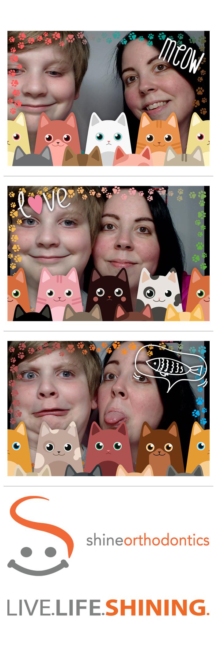 Shine Orthodontics | View more photos from the event at gallery.saycheesephotobooth.com/u/SayCheesePhotoBooth/Shine-Orthodontics