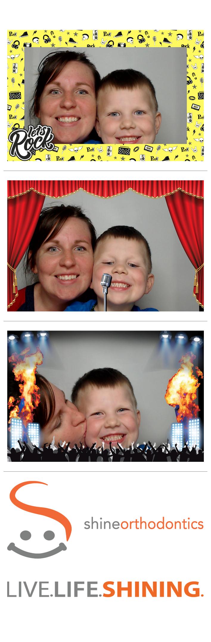 Shine Orthodontics | View more photos from the event at gallery.saycheesephotobooth.com/u/SayCheesePhotoBooth/Shine-Orthodontics