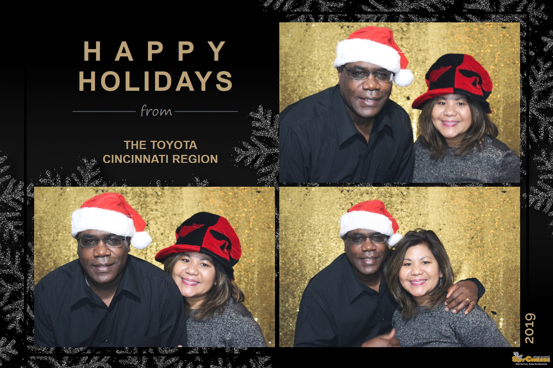 Toyota Holiday Party  | View more photos from the event at gallery.saycheesephotobooth.com/u/SayCheesePhotoBooth/Toyota-Holiday-Party