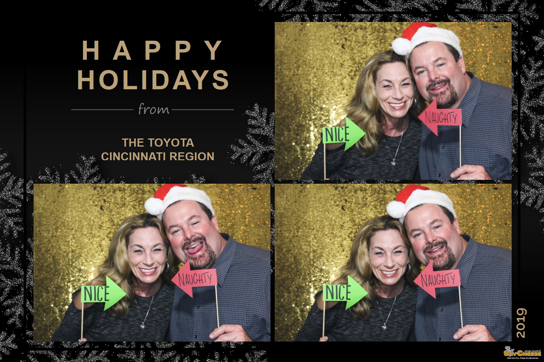 Toyota Holiday Party  | View more photos from the event at gallery.saycheesephotobooth.com/u/SayCheesePhotoBooth/Toyota-Holiday-Party