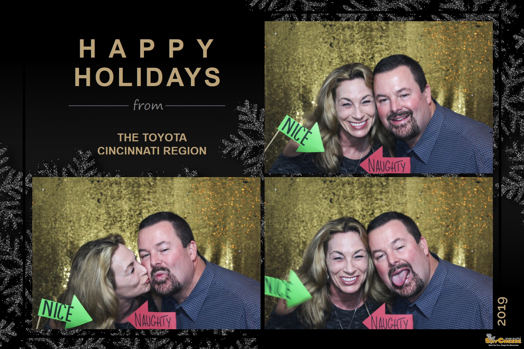 Toyota Holiday Party  | View more photos from the event at gallery.saycheesephotobooth.com/u/SayCheesePhotoBooth/Toyota-Holiday-Party