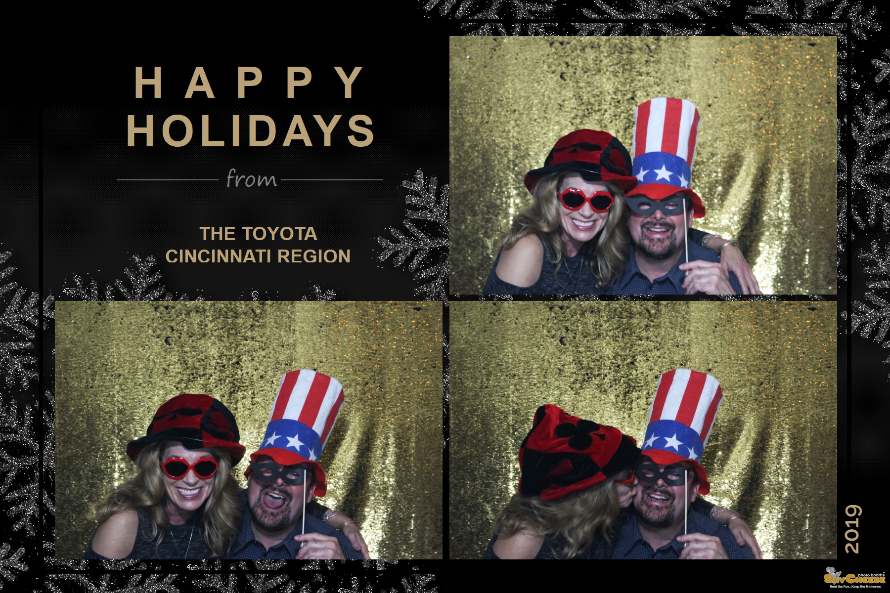 Toyota Holiday Party  | View more photos from the event at gallery.saycheesephotobooth.com/u/SayCheesePhotoBooth/Toyota-Holiday-Party