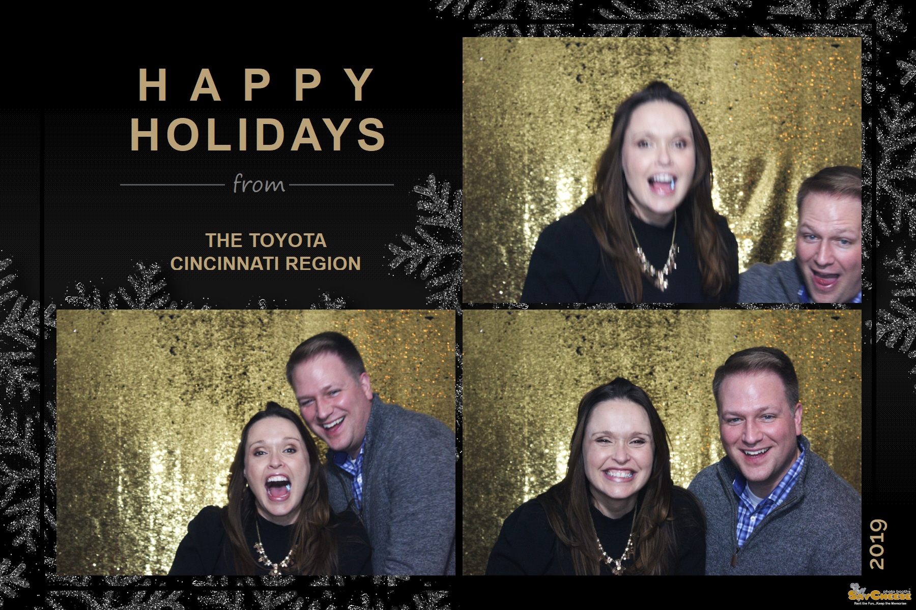 Toyota Holiday Party  | View more photos from the event at gallery.saycheesephotobooth.com/u/SayCheesePhotoBooth/Toyota-Holiday-Party
