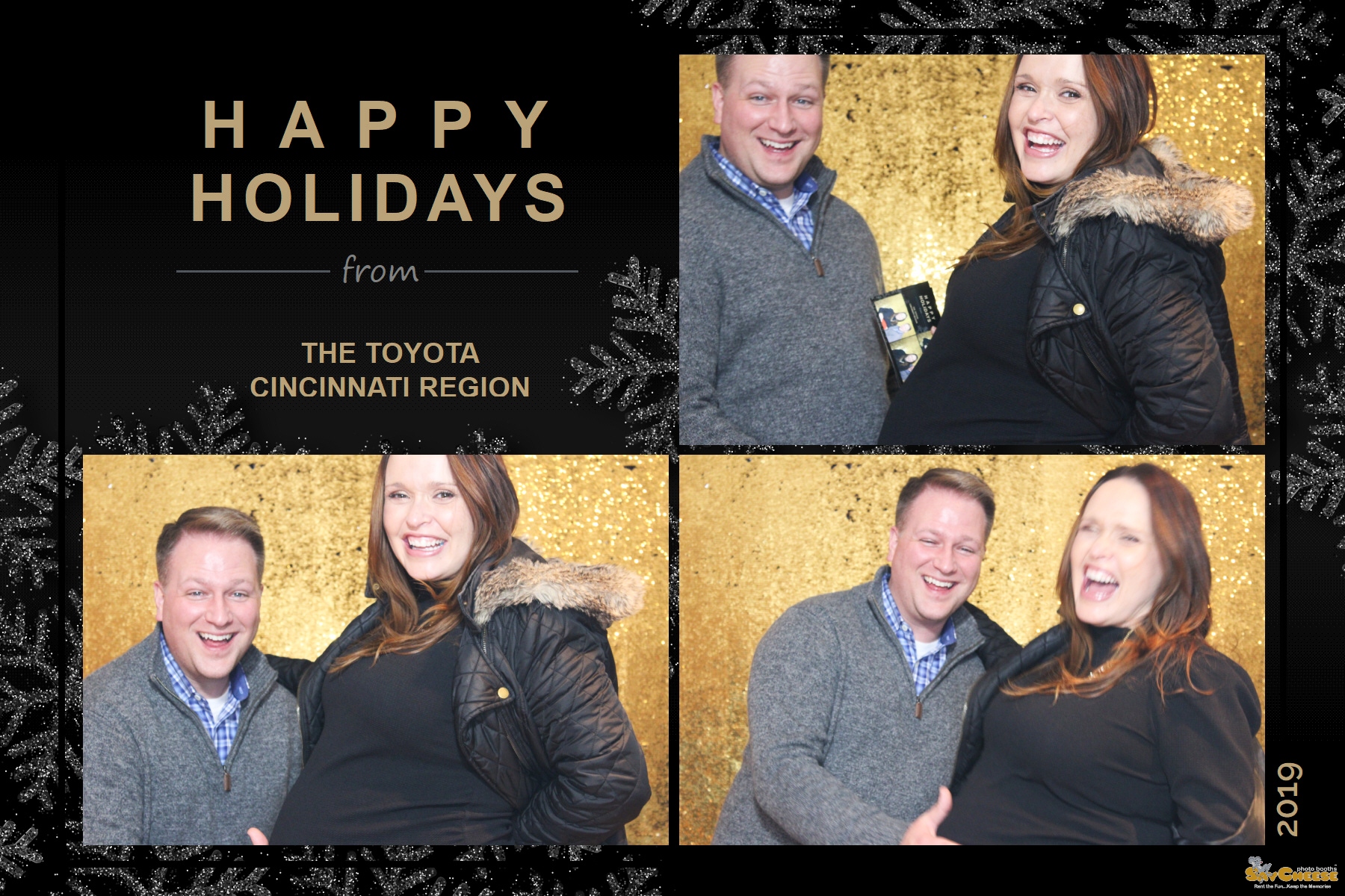 Toyota Holiday Party  | View more photos from the event at gallery.saycheesephotobooth.com/u/SayCheesePhotoBooth/Toyota-Holiday-Party