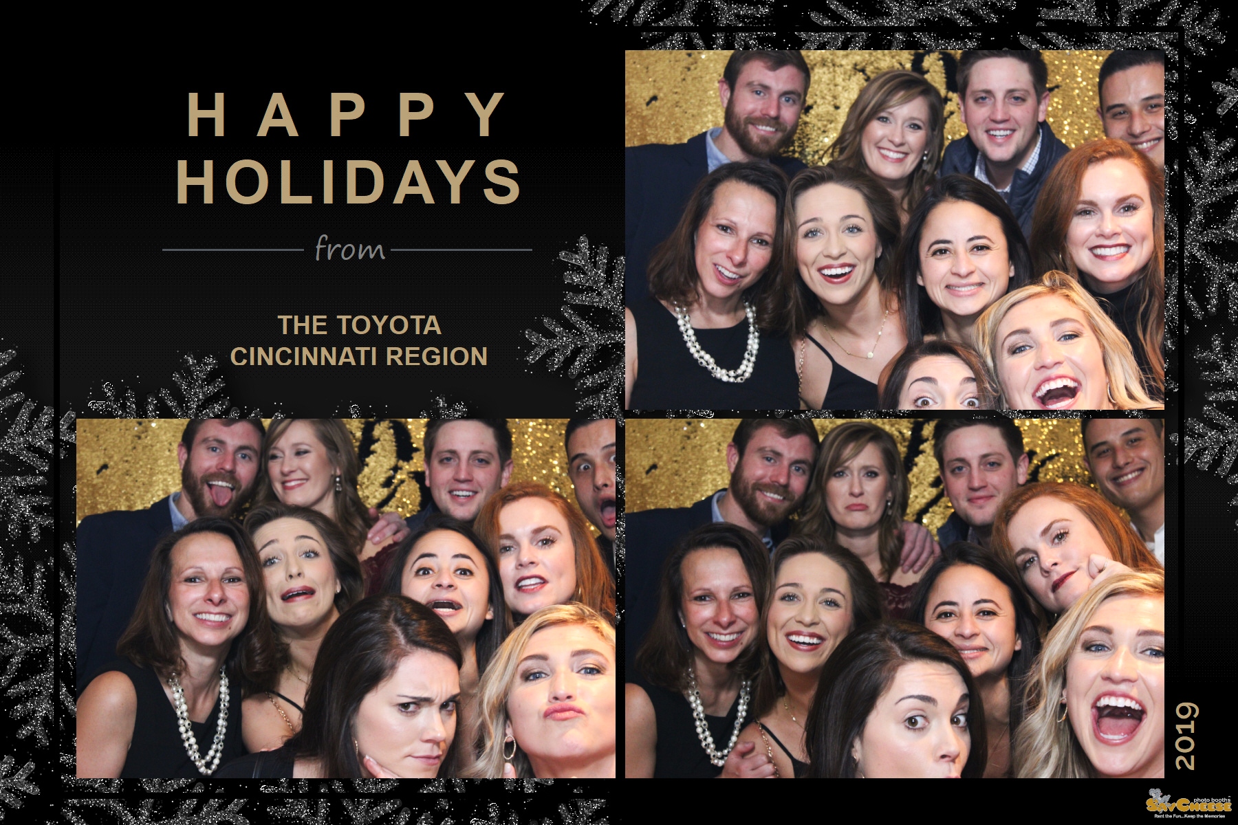 Toyota Holiday Party  | View more photos from the event at gallery.saycheesephotobooth.com/u/SayCheesePhotoBooth/Toyota-Holiday-Party