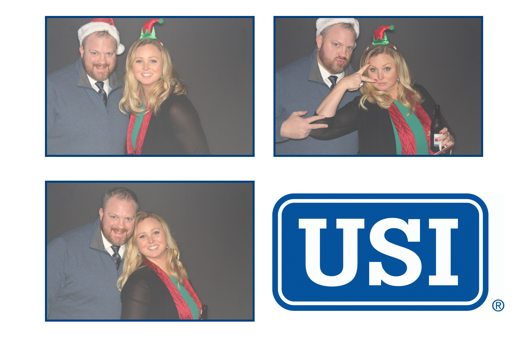 USI Insurance Holiday Party  | View more photos from the event at gallery.saycheesephotobooth.com/u/SayCheesePhotoBooth/USI-Insurance-Holiday-Party