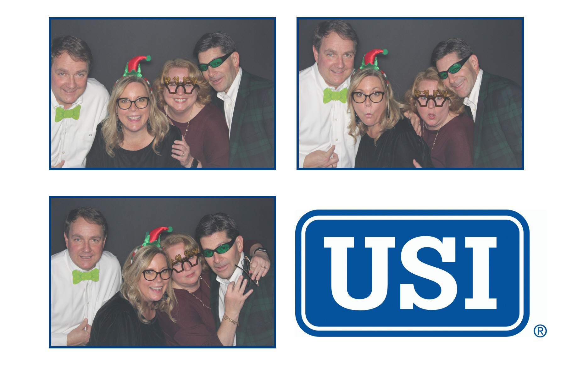 USI Insurance Holiday Party  | View more photos from the event at gallery.saycheesephotobooth.com/u/SayCheesePhotoBooth/USI-Insurance-Holiday-Party