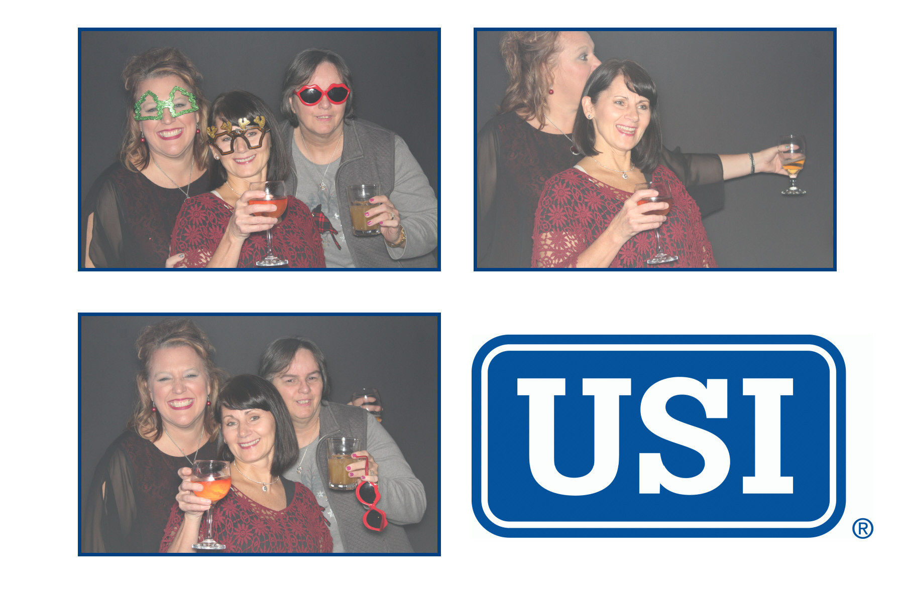 USI Insurance Holiday Party  | View more photos from the event at gallery.saycheesephotobooth.com/u/SayCheesePhotoBooth/USI-Insurance-Holiday-Party