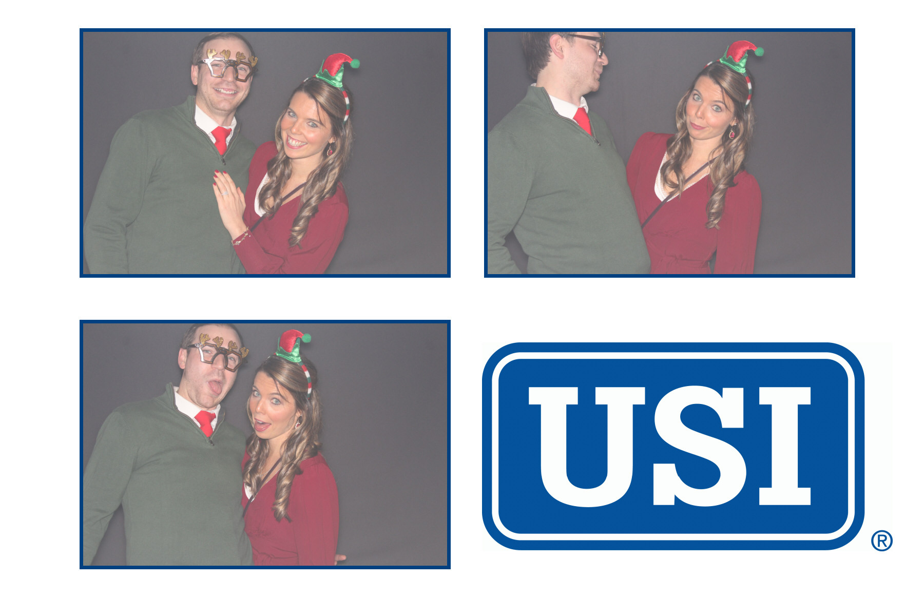 USI Insurance Holiday Party  | View more photos from the event at gallery.saycheesephotobooth.com/u/SayCheesePhotoBooth/USI-Insurance-Holiday-Party