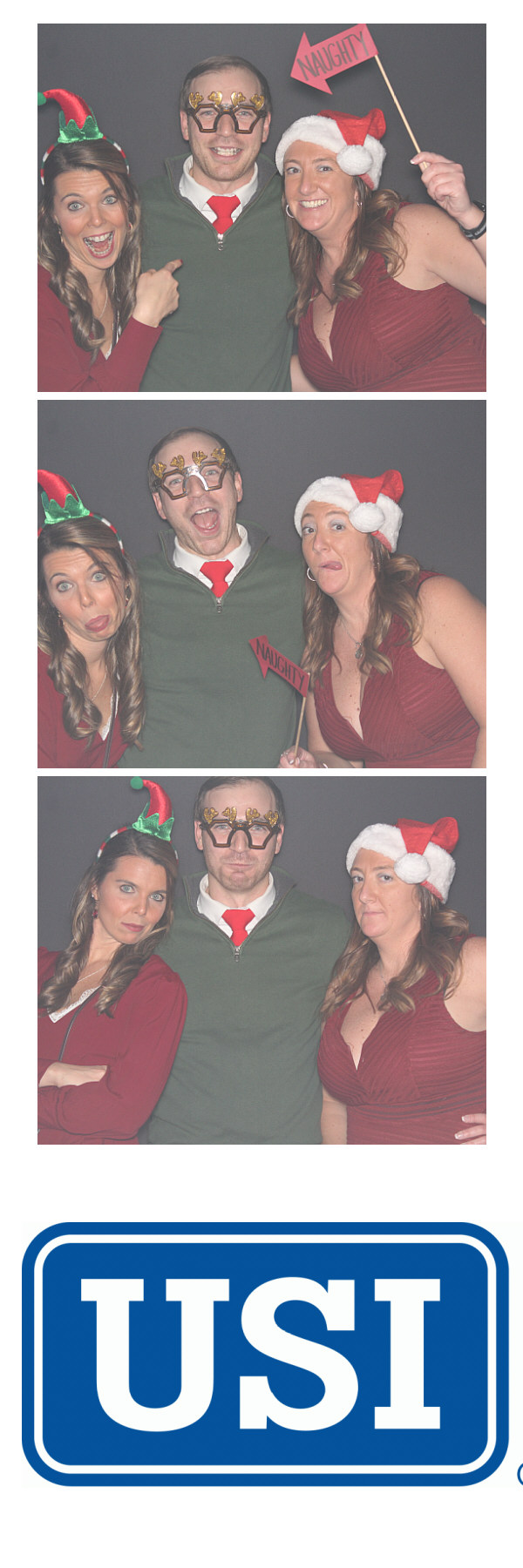 USI Insurance Holiday Party  | View more photos from the event at gallery.saycheesephotobooth.com/u/SayCheesePhotoBooth/USI-Insurance-Holiday-Party