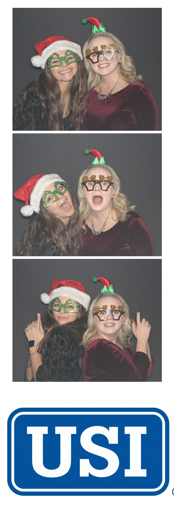 USI Insurance Holiday Party  | View more photos from the event at gallery.saycheesephotobooth.com/u/SayCheesePhotoBooth/USI-Insurance-Holiday-Party