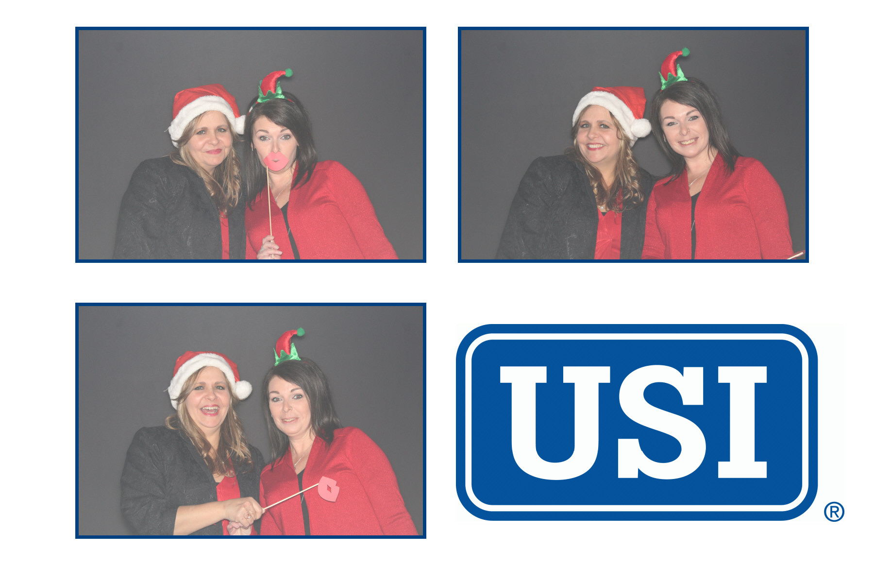 USI Insurance Holiday Party  | View more photos from the event at gallery.saycheesephotobooth.com/u/SayCheesePhotoBooth/USI-Insurance-Holiday-Party