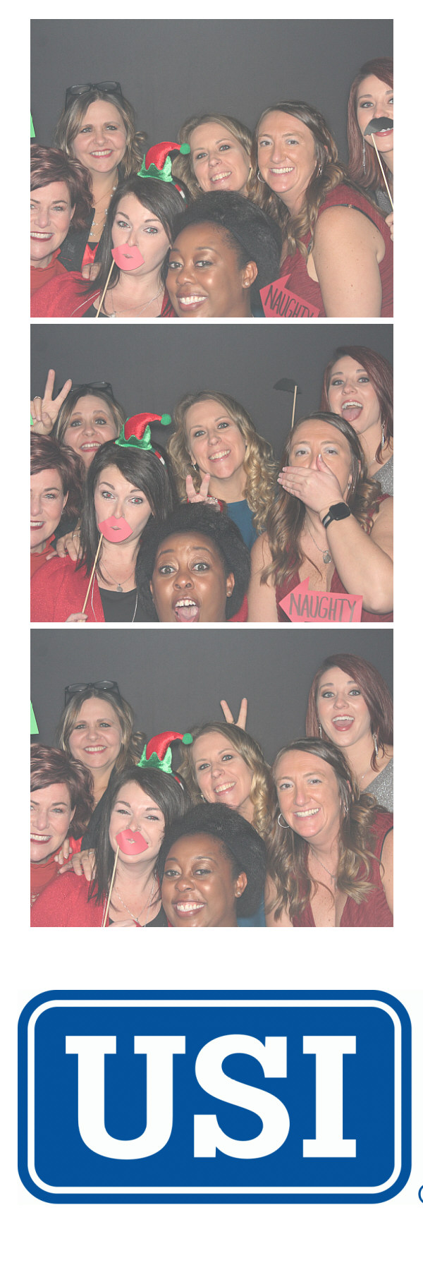 USI Insurance Holiday Party  | View more photos from the event at gallery.saycheesephotobooth.com/u/SayCheesePhotoBooth/USI-Insurance-Holiday-Party