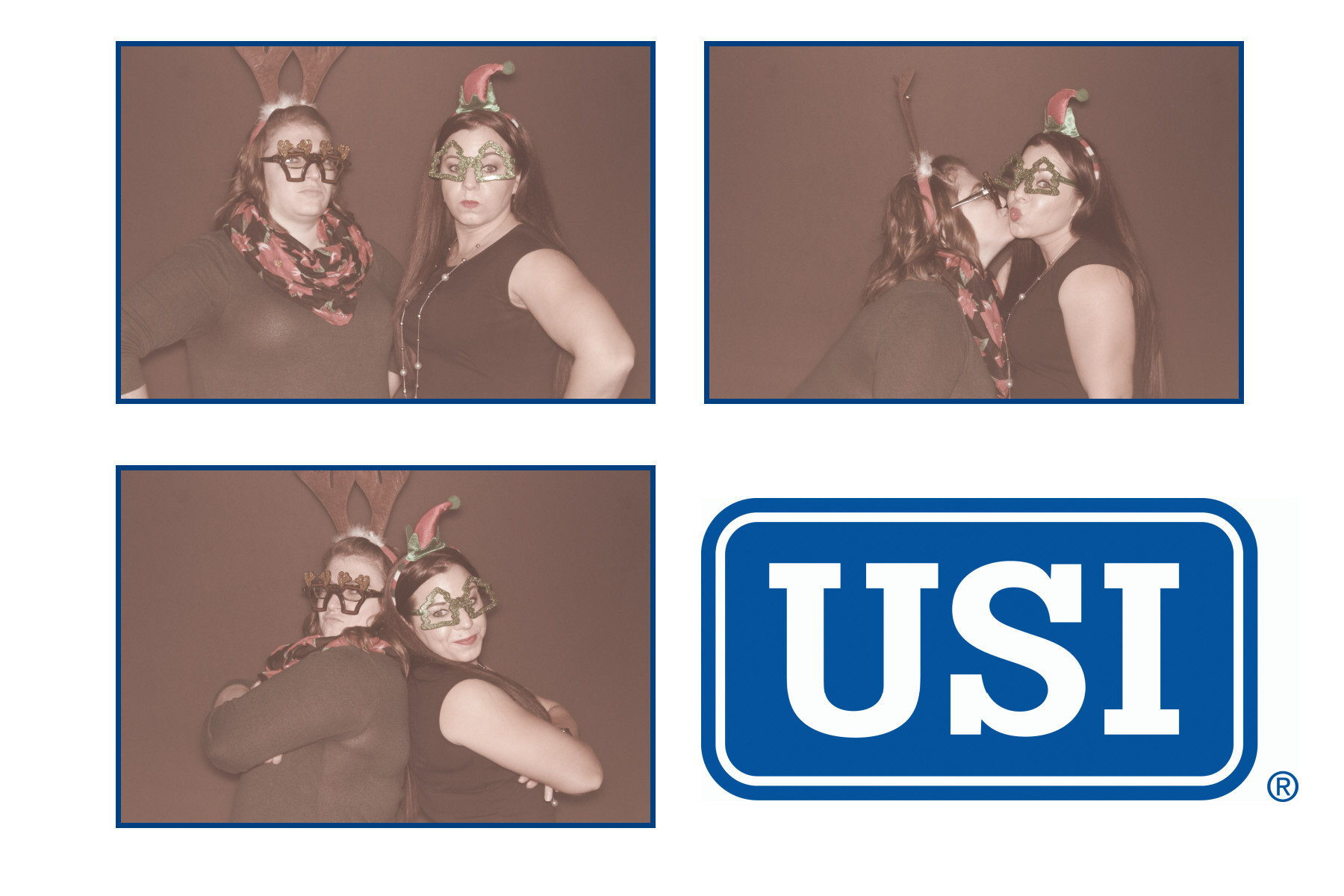 USI Insurance Holiday Party  | View more photos from the event at gallery.saycheesephotobooth.com/u/SayCheesePhotoBooth/USI-Insurance-Holiday-Party