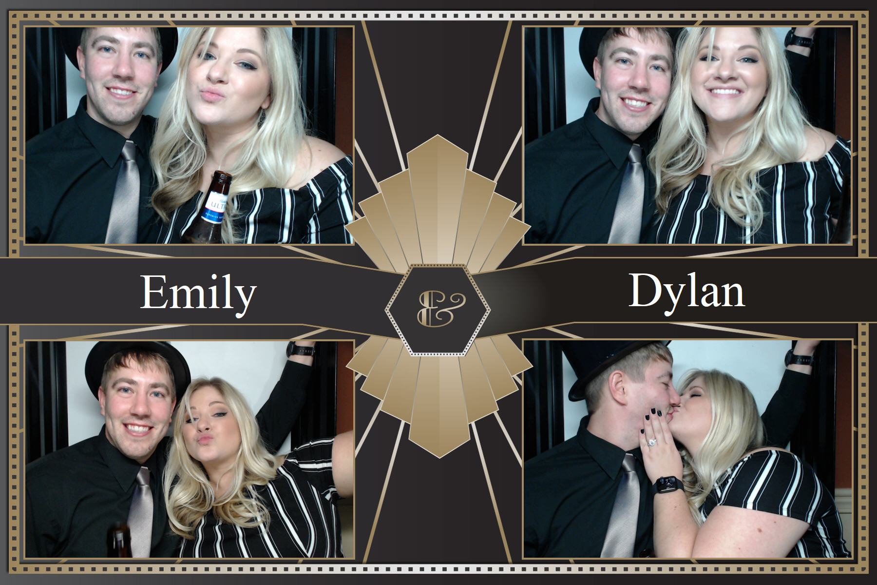 Kitzmiller Wedding | View more photos from the event at gallery.saycheesephotobooth.com/u/SayCheesePhotoBooth/Kitzmiller-Wedding