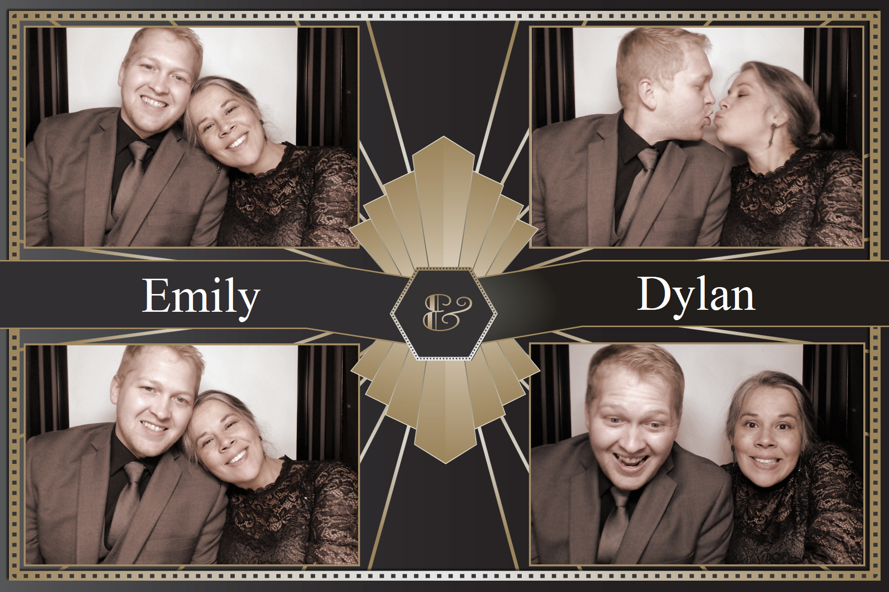 Kitzmiller Wedding | View more photos from the event at gallery.saycheesephotobooth.com/u/SayCheesePhotoBooth/Kitzmiller-Wedding