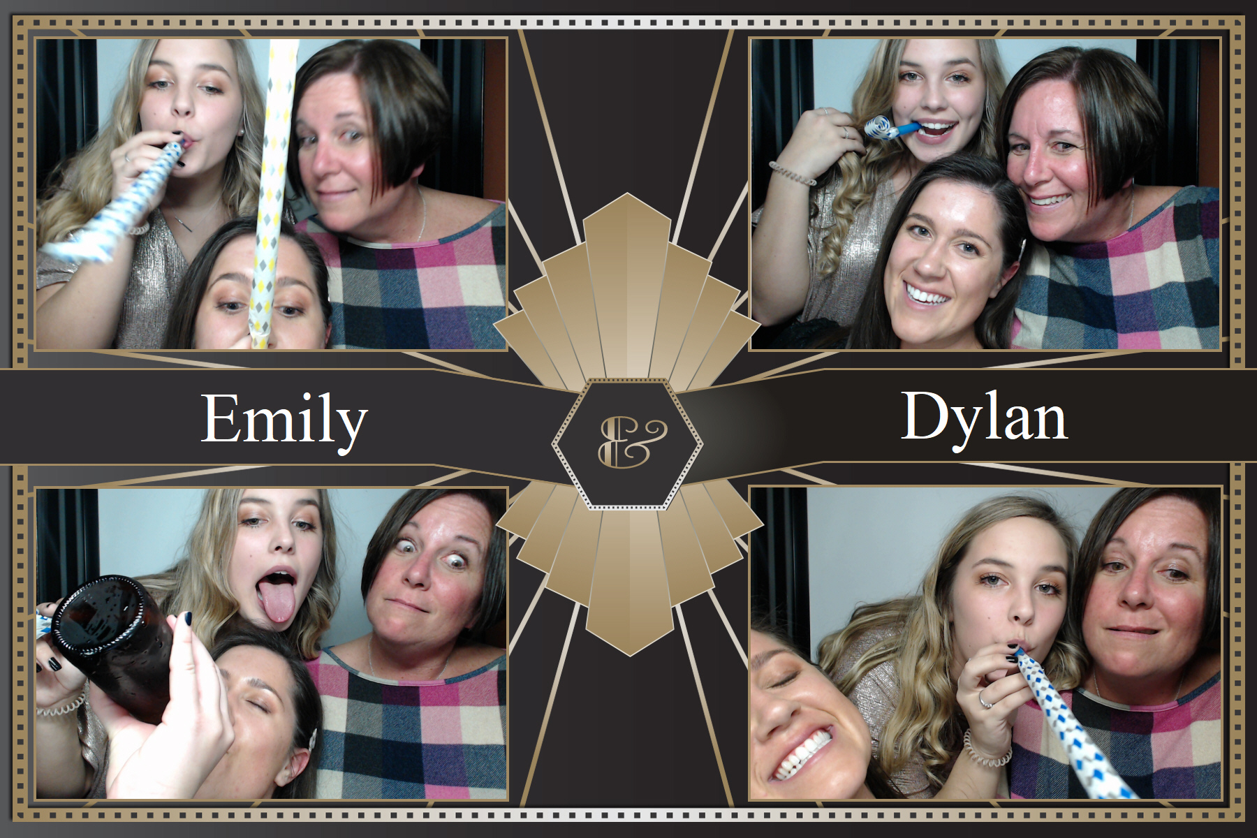 Kitzmiller Wedding | View more photos from the event at gallery.saycheesephotobooth.com/u/SayCheesePhotoBooth/Kitzmiller-Wedding