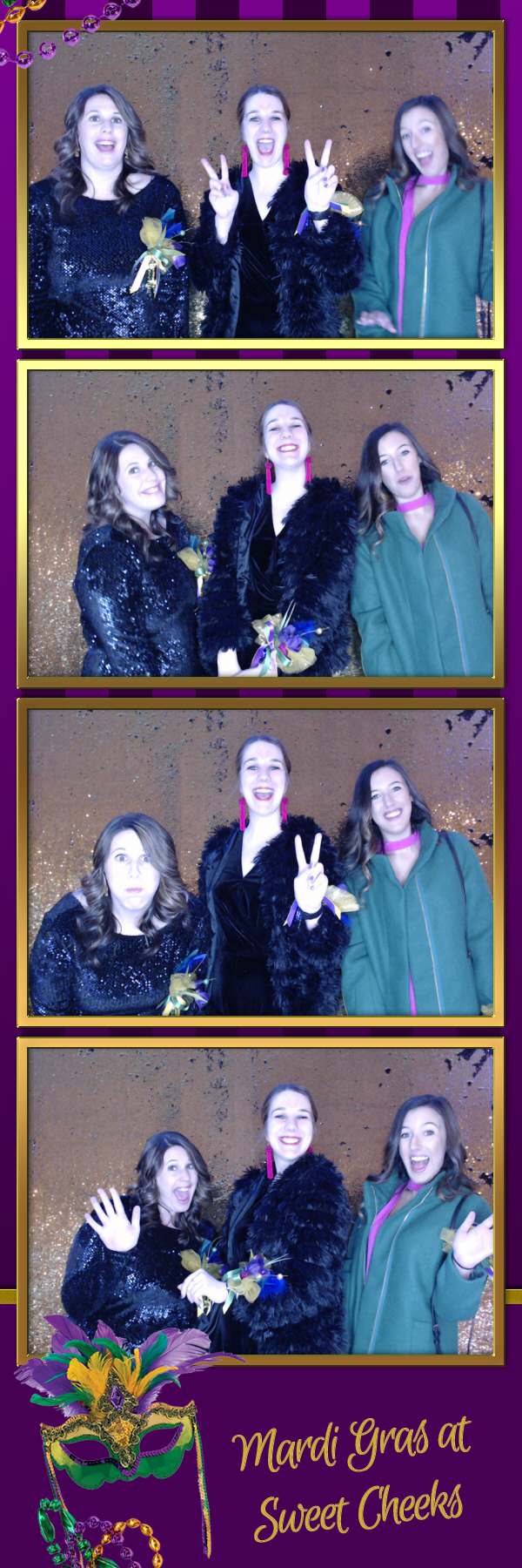 Mardi Gras @ Sweet Cheeks Diaper Bank | View more photos from the event at gallery.saycheesephotobooth.com/u/SayCheesePhotoBooth/Mardi-Gras-Sweet-Cheeks-Diaper-Bank