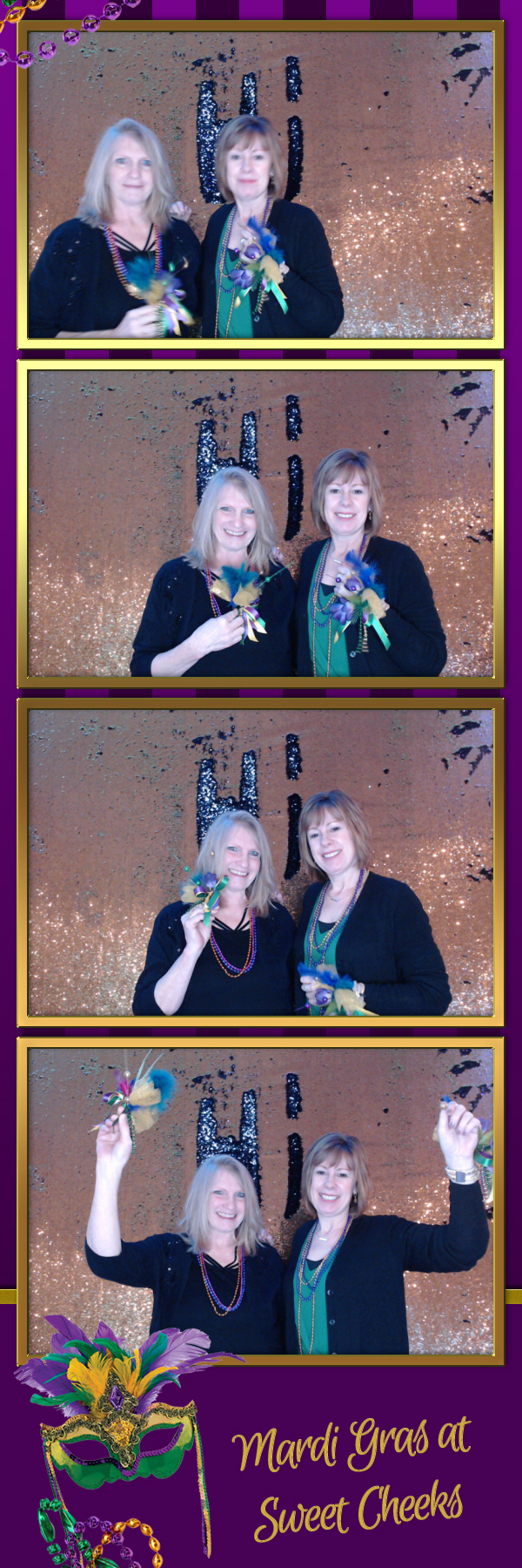 Mardi Gras @ Sweet Cheeks Diaper Bank | View more photos from the event at gallery.saycheesephotobooth.com/u/SayCheesePhotoBooth/Mardi-Gras-Sweet-Cheeks-Diaper-Bank