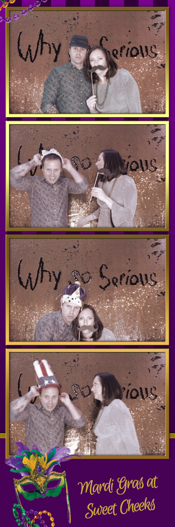 Mardi Gras @ Sweet Cheeks Diaper Bank | View more photos from the event at gallery.saycheesephotobooth.com/u/SayCheesePhotoBooth/Mardi-Gras-Sweet-Cheeks-Diaper-Bank