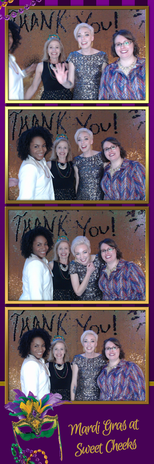 Mardi Gras @ Sweet Cheeks Diaper Bank | View more photos from the event at gallery.saycheesephotobooth.com/u/SayCheesePhotoBooth/Mardi-Gras-Sweet-Cheeks-Diaper-Bank