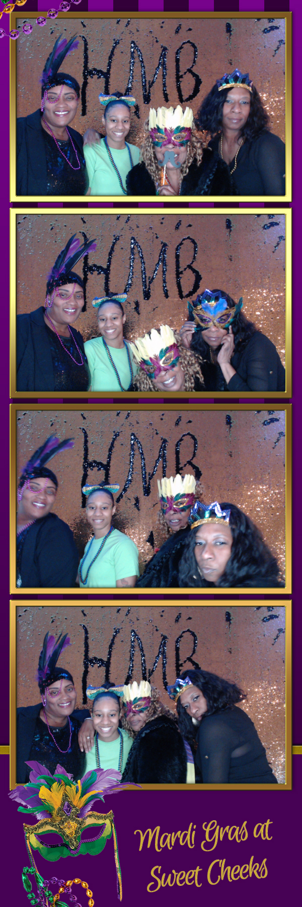 Mardi Gras @ Sweet Cheeks Diaper Bank | View more photos from the event at gallery.saycheesephotobooth.com/u/SayCheesePhotoBooth/Mardi-Gras-Sweet-Cheeks-Diaper-Bank