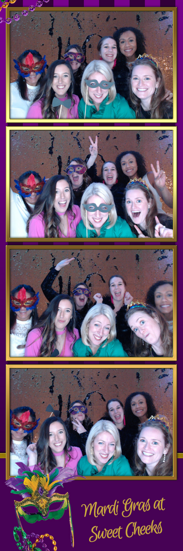 Mardi Gras @ Sweet Cheeks Diaper Bank | View more photos from the event at gallery.saycheesephotobooth.com/u/SayCheesePhotoBooth/Mardi-Gras-Sweet-Cheeks-Diaper-Bank