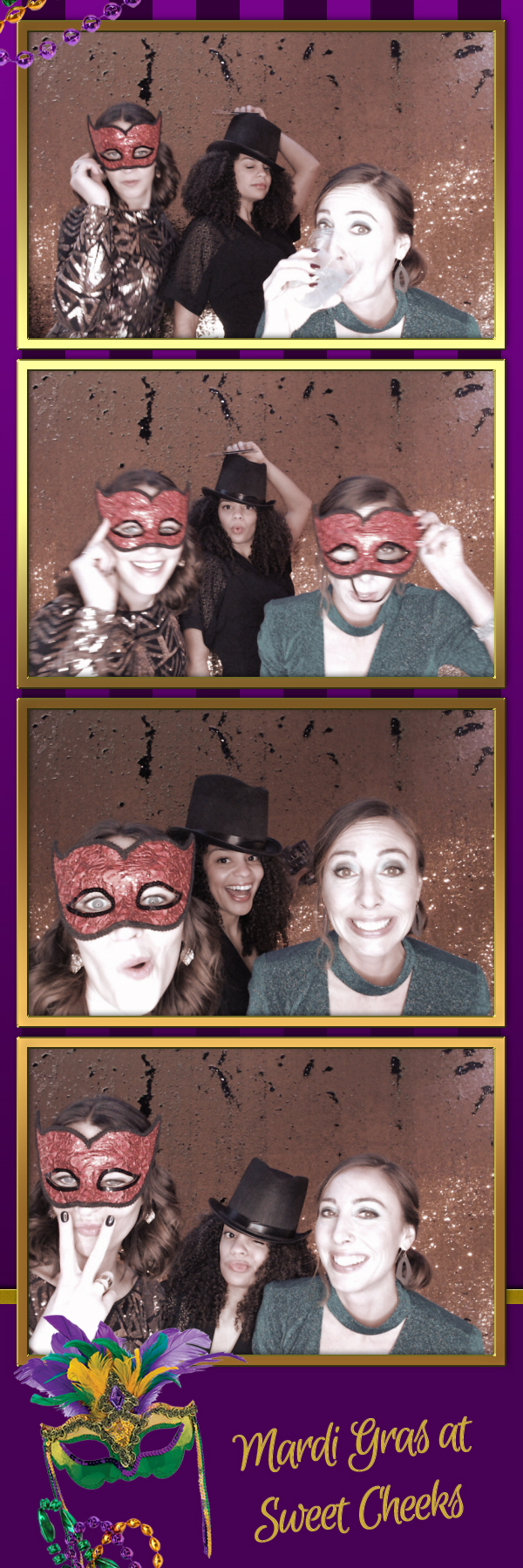 Mardi Gras @ Sweet Cheeks Diaper Bank | View more photos from the event at gallery.saycheesephotobooth.com/u/SayCheesePhotoBooth/Mardi-Gras-Sweet-Cheeks-Diaper-Bank
