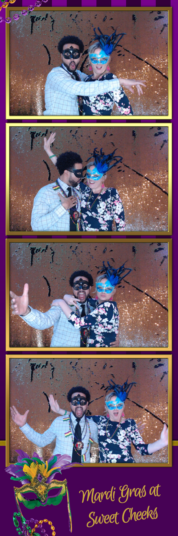 Mardi Gras @ Sweet Cheeks Diaper Bank | View more photos from the event at gallery.saycheesephotobooth.com/u/SayCheesePhotoBooth/Mardi-Gras-Sweet-Cheeks-Diaper-Bank