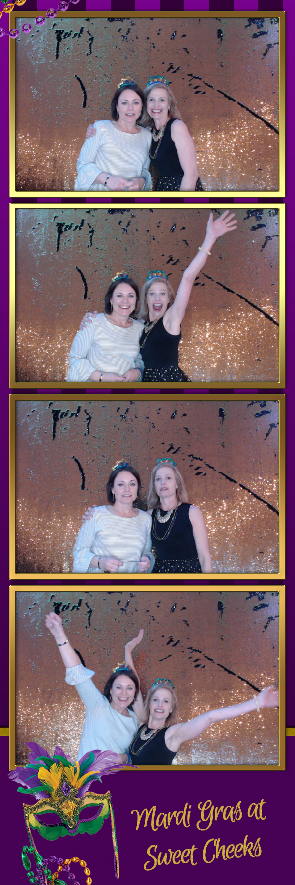 Mardi Gras @ Sweet Cheeks Diaper Bank | View more photos from the event at gallery.saycheesephotobooth.com/u/SayCheesePhotoBooth/Mardi-Gras-Sweet-Cheeks-Diaper-Bank