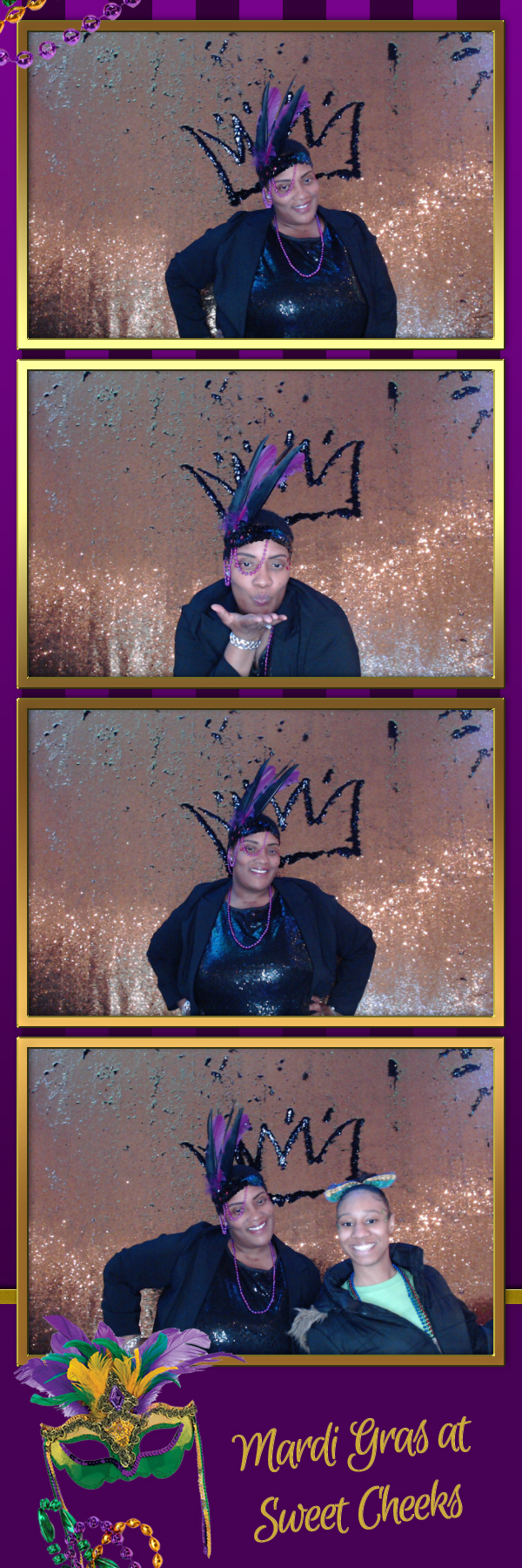 Mardi Gras @ Sweet Cheeks Diaper Bank | View more photos from the event at gallery.saycheesephotobooth.com/u/SayCheesePhotoBooth/Mardi-Gras-Sweet-Cheeks-Diaper-Bank