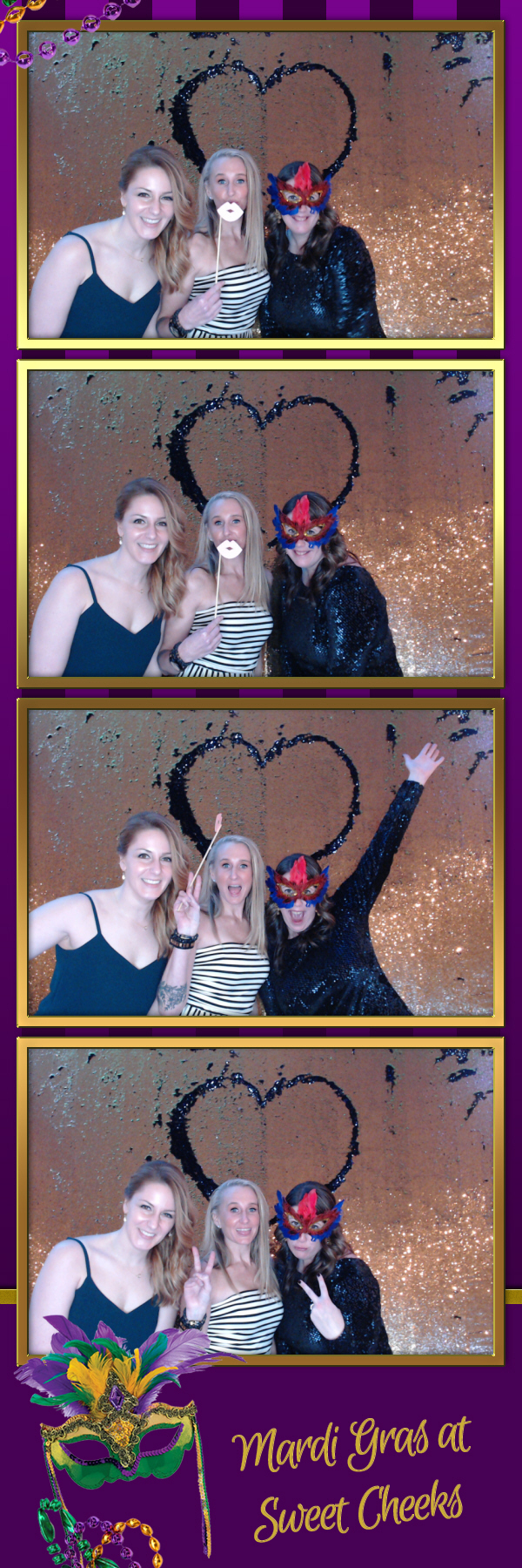 Mardi Gras @ Sweet Cheeks Diaper Bank | View more photos from the event at gallery.saycheesephotobooth.com/u/SayCheesePhotoBooth/Mardi-Gras-Sweet-Cheeks-Diaper-Bank