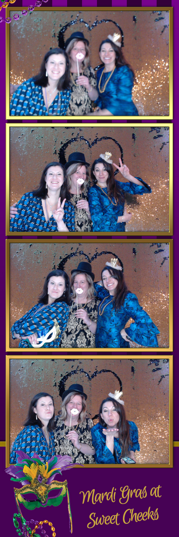 Mardi Gras @ Sweet Cheeks Diaper Bank | View more photos from the event at gallery.saycheesephotobooth.com/u/SayCheesePhotoBooth/Mardi-Gras-Sweet-Cheeks-Diaper-Bank
