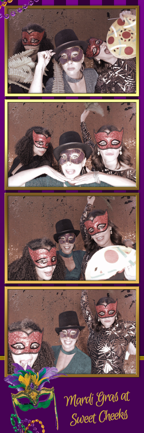Mardi Gras @ Sweet Cheeks Diaper Bank | View more photos from the event at gallery.saycheesephotobooth.com/u/SayCheesePhotoBooth/Mardi-Gras-Sweet-Cheeks-Diaper-Bank