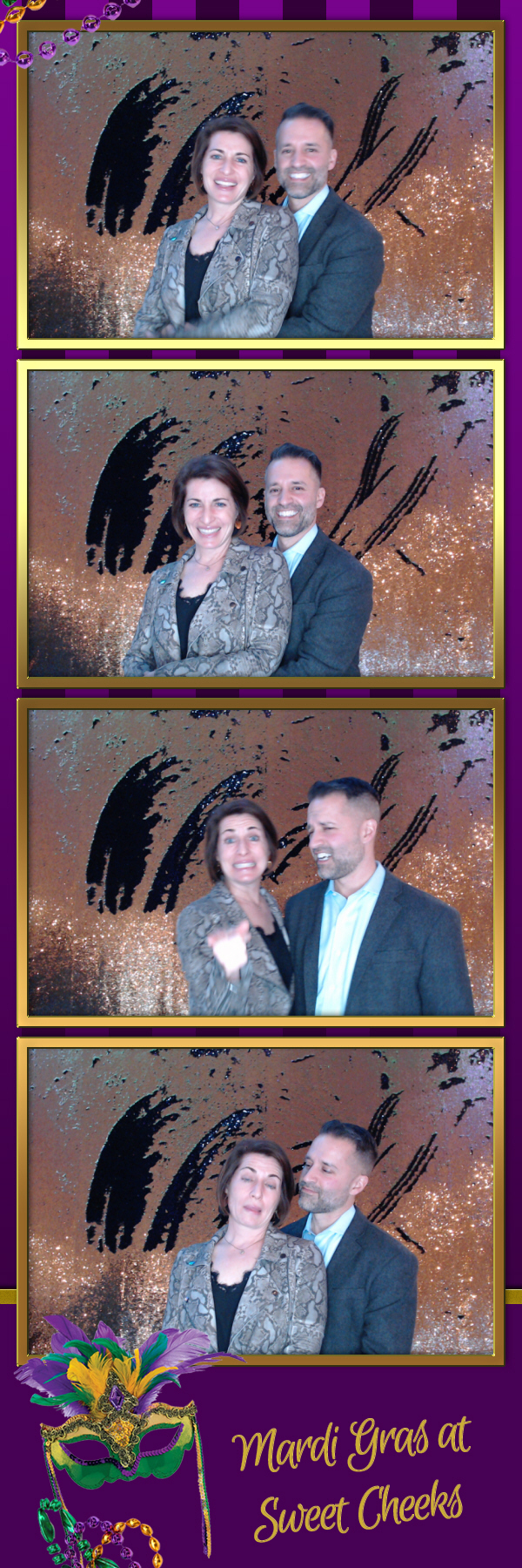 Mardi Gras @ Sweet Cheeks Diaper Bank | View more photos from the event at gallery.saycheesephotobooth.com/u/SayCheesePhotoBooth/Mardi-Gras-Sweet-Cheeks-Diaper-Bank