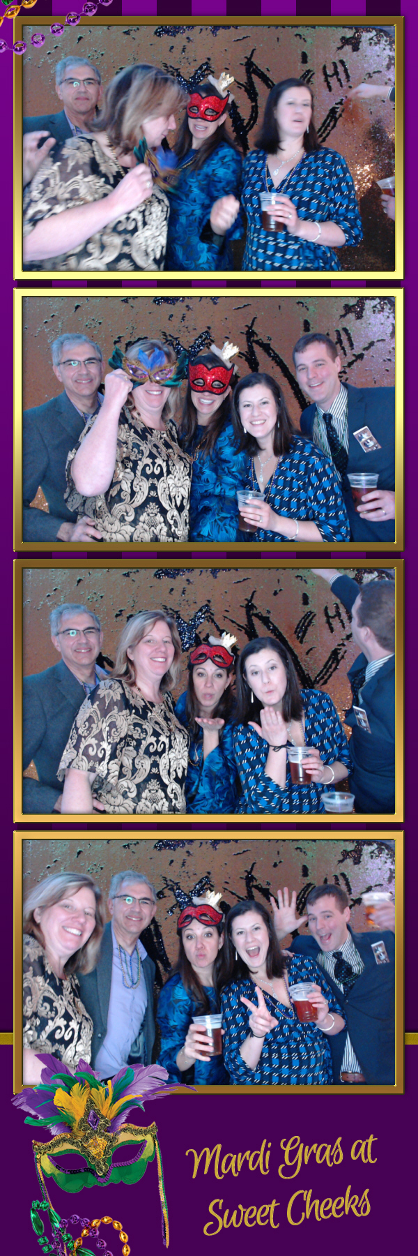 Mardi Gras @ Sweet Cheeks Diaper Bank | View more photos from the event at gallery.saycheesephotobooth.com/u/SayCheesePhotoBooth/Mardi-Gras-Sweet-Cheeks-Diaper-Bank