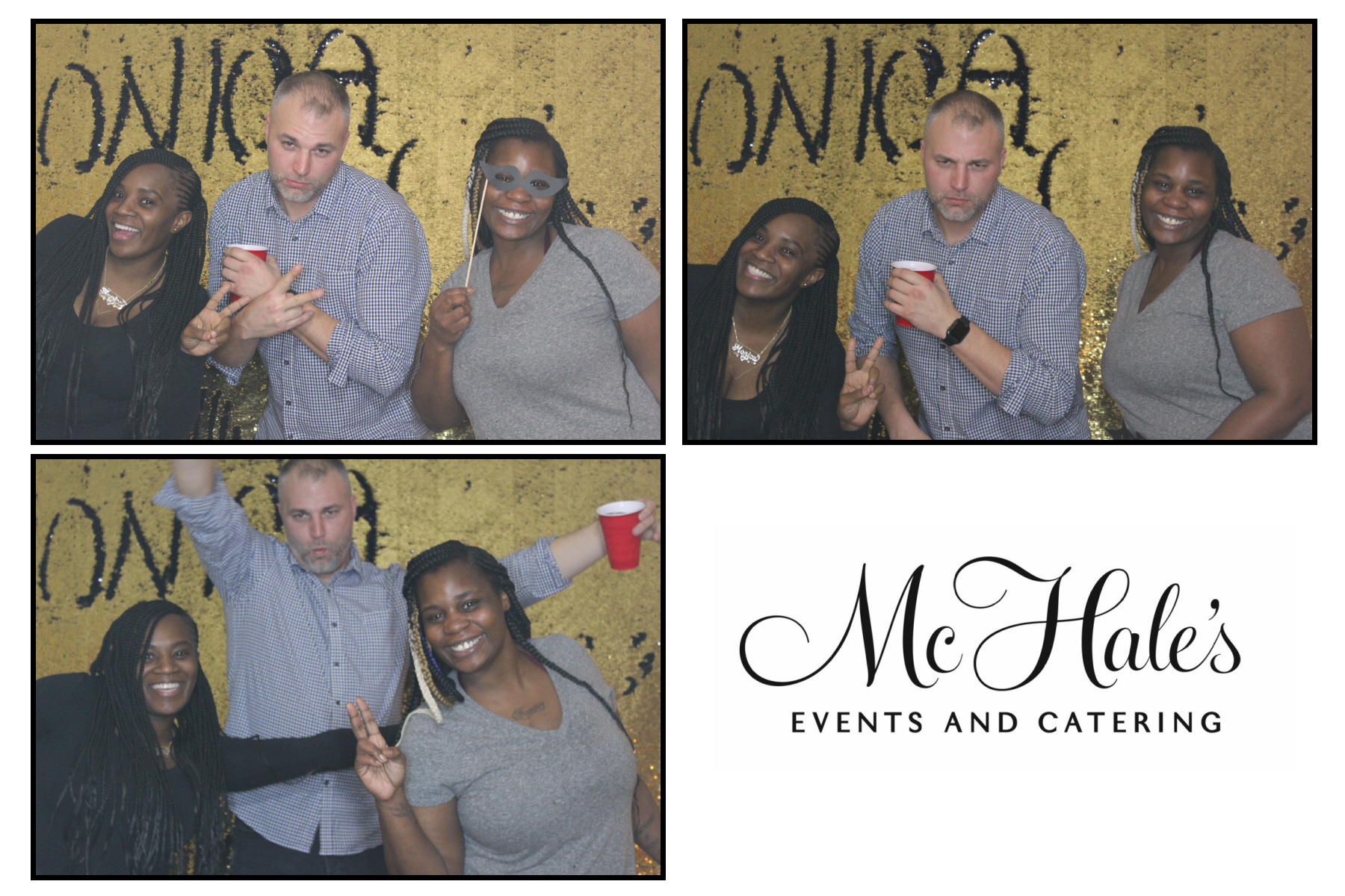 McHales Holiday Party  | View more photos from the event at gallery.saycheesephotobooth.com/u/SayCheesePhotoBooth/McHales-Holiday-Party