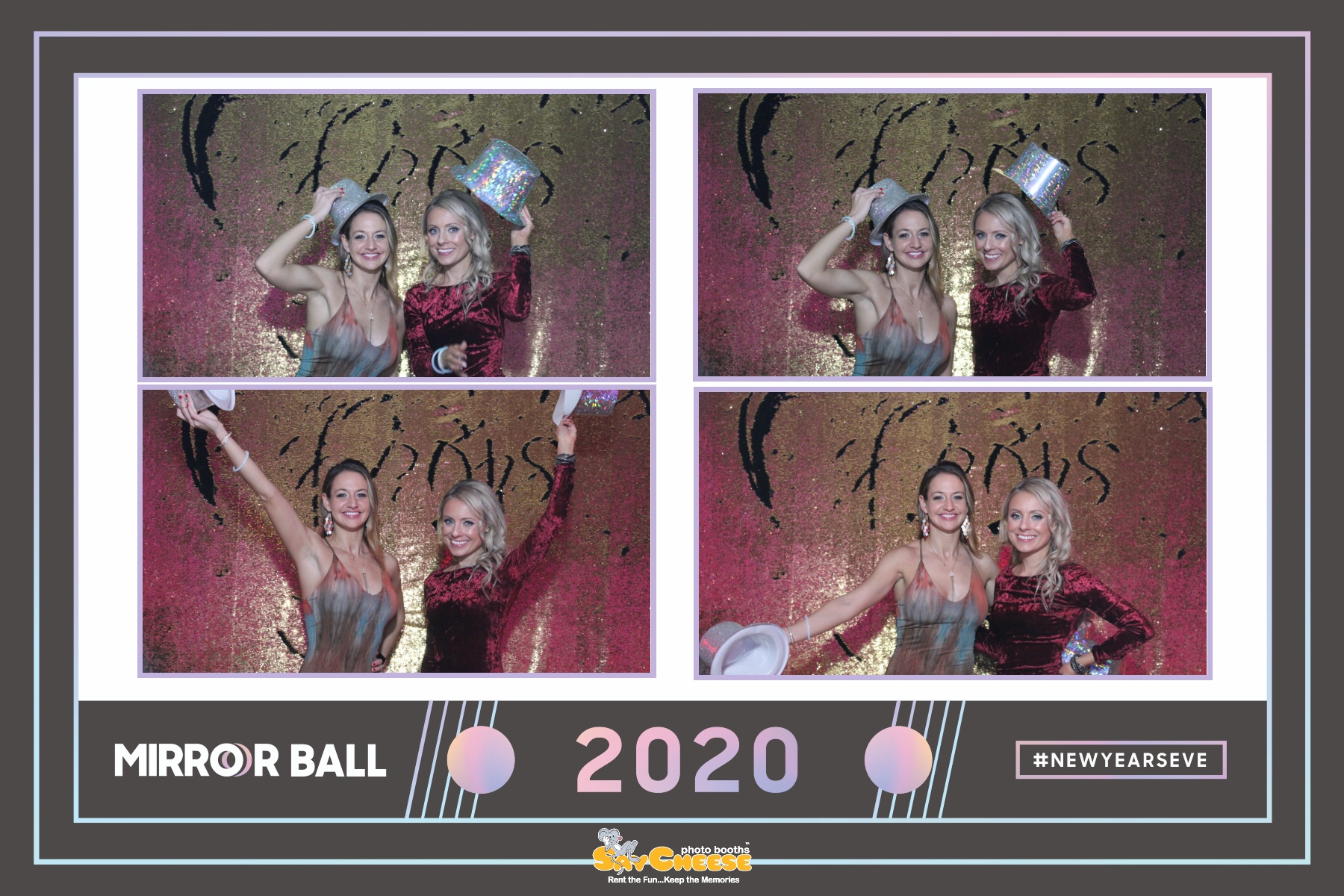 Mirror Ball  | View more photos from the event at gallery.saycheesephotobooth.com/u/SayCheesePhotoBooth/Mirror-Ball