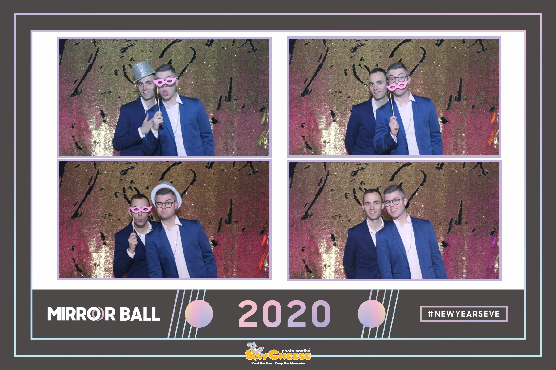 Mirror Ball  | View more photos from the event at gallery.saycheesephotobooth.com/u/SayCheesePhotoBooth/Mirror-Ball