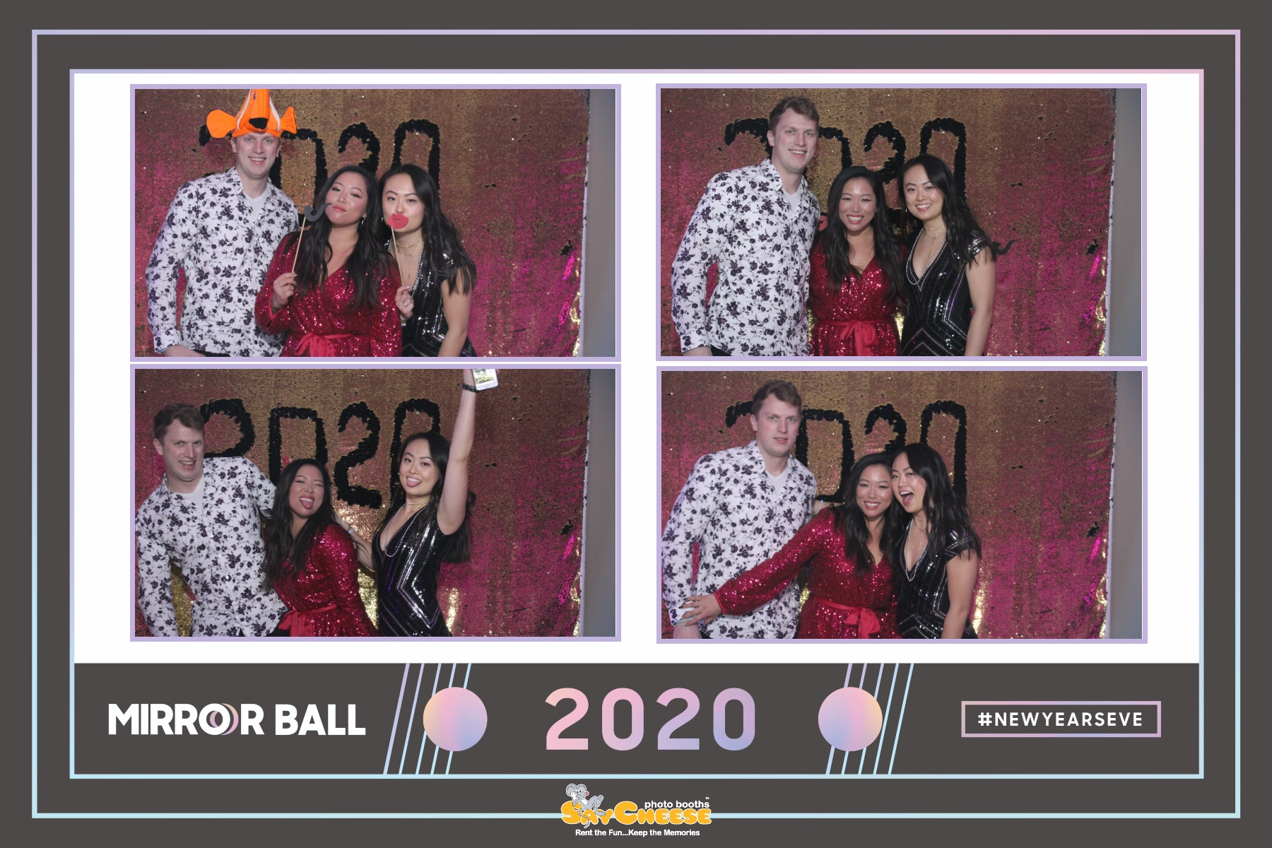 Mirror Ball  | View more photos from the event at gallery.saycheesephotobooth.com/u/SayCheesePhotoBooth/Mirror-Ball